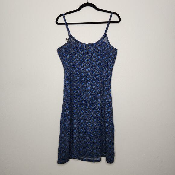 Vintage y2k Xhilaration Dress milkmaid Midi Floral Hippie Groovy Tank Cami - Picture 7 of 7